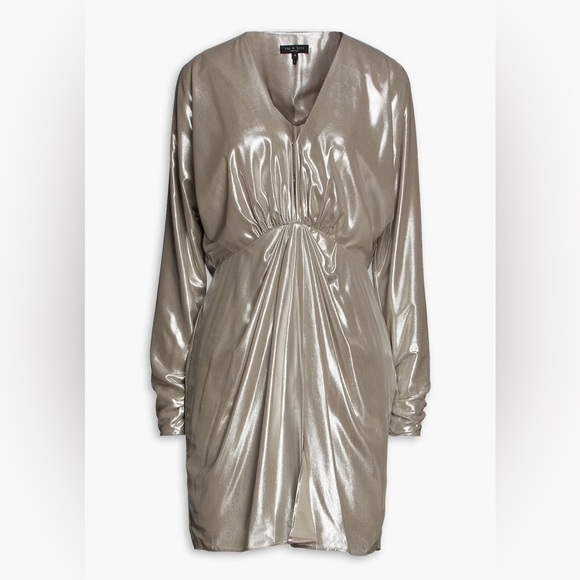 Rag & Bone Eloise Metallic Mini Dress - Picture 3 of 17